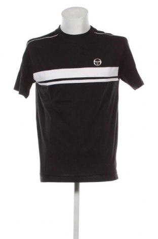 Мъжка тениска Sergio Tacchini, Размер M, Цвят Черен, Цена 68,00 лв.