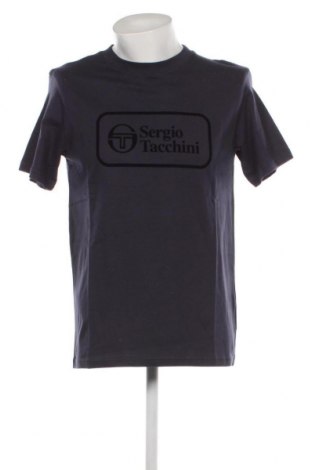Мъжка тениска Sergio Tacchini, Размер S, Цвят Син, Цена 68,00 лв.