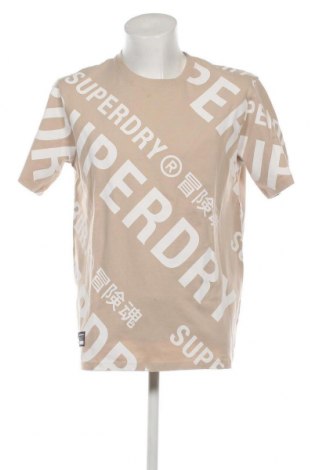 Мъжка тениска Superdry, Размер L, Цвят Бежов, Цена 35,00 лв.