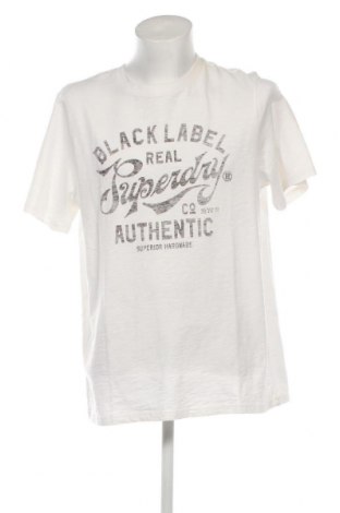 Мъжка тениска Superdry, Размер 3XL, Цвят Бял, Цена 35,00 лв.