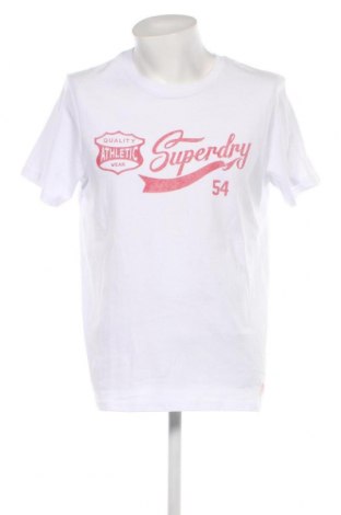 Мъжка тениска Superdry, Размер XL, Цвят Бял, Цена 35,00 лв.