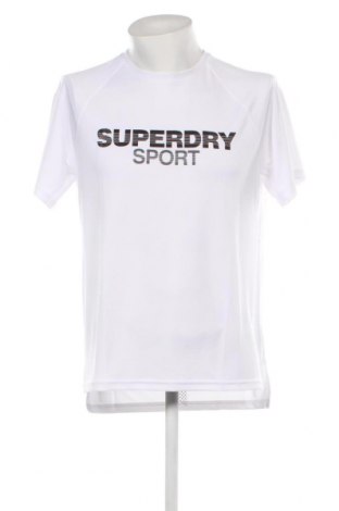 Мъжка тениска Superdry, Размер L, Цвят Бял, Цена 35,00 лв.