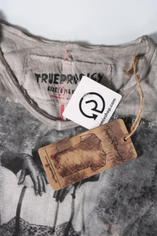 Ανδρικό t-shirt Trueprodigy, Μέγεθος S, Χρώμα Γκρί, Τιμή 21,03 €