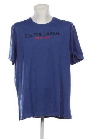 Мъжка тениска U.S. Polo Assn., Размер 4XL, Цвят Син, Цена 52,00 лв.