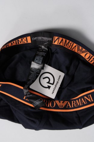 Мъжки боксерки Emporio Armani Underwear, Размер S, Цвят Син, Цена 39,00 лв.