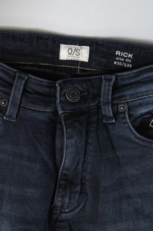 Męskie jeansy Q/S by S.Oliver, Rozmiar S, Kolor Niebieski, Cena 92,76 zł
