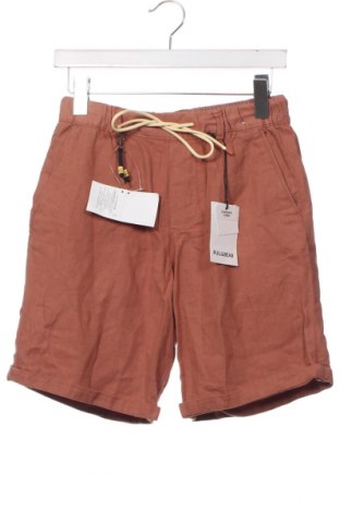 Pantaloni scurți de bărbați Pull&Bear, Mărime S, Culoare Maro, Preț 34,21 Lei