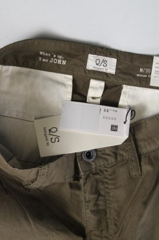 Мъжки къс панталон Q/S by S.Oliver, Размер S, Цвят Зелен, Цена 58,00 лв.