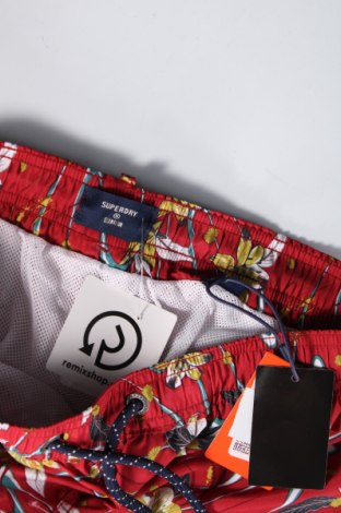 Мъжки къс панталон Superdry, Размер M, Цвят Червен, Цена 61,00 лв.