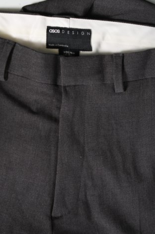 Pantaloni de bărbați ASOS, Mărime M, Culoare Gri, Preț 25,18 Lei