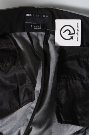Pantaloni de bărbați ASOS, Mărime L, Culoare Gri, Preț 34,34 Lei