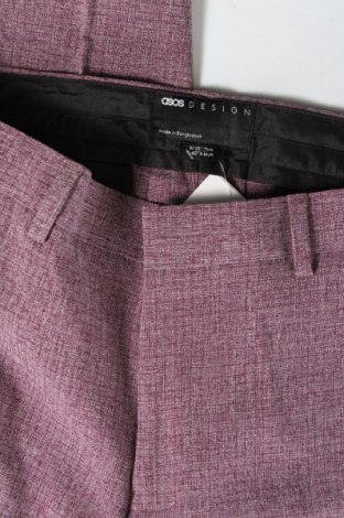 Pantaloni de bărbați ASOS, Mărime S, Culoare Mov, Preț 286,18 Lei