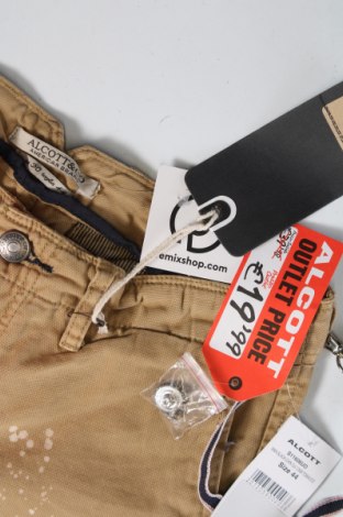 Ανδρικό παντελόνι Alcott, Μέγεθος S, Χρώμα  Μπέζ, Τιμή 4,74 €