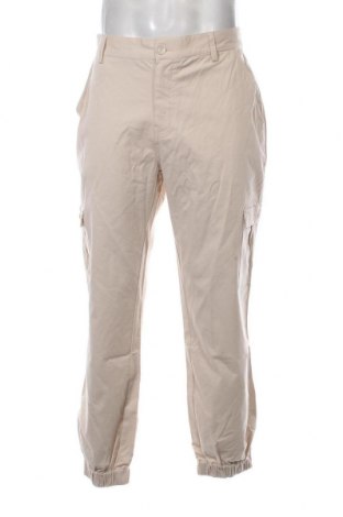 Pantaloni de bărbați Dan Fox X About You, Mărime XL, Culoare Bej, Preț 31,48 Lei