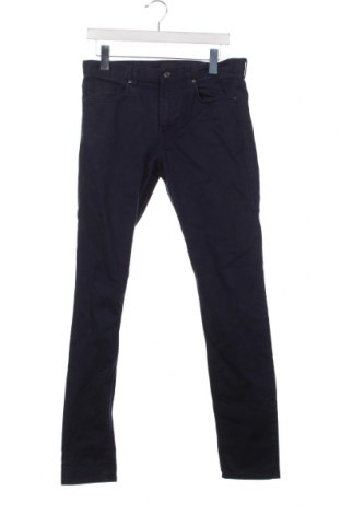 Мъжки панталон H&M, Размер M, Цвят Син, Цена 20,30 лв.