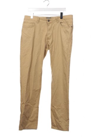 Ανδρικό παντελόνι Hattric, Μέγεθος L, Χρώμα  Μπέζ, Τιμή 3,25 €