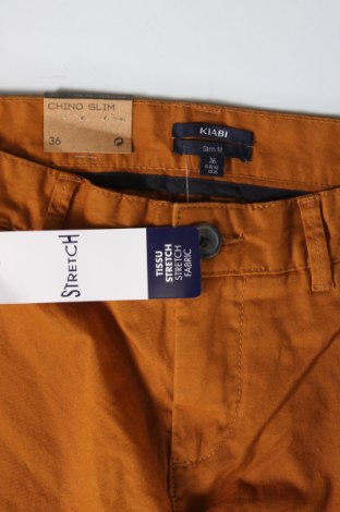 Мъжки панталон Kiabi, Размер S, Цвят Кафяв, Цена 8,28 лв.