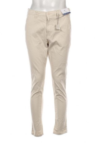 Ανδρικό παντελόνι Lefties, Μέγεθος M, Χρώμα Εκρού, Τιμή 4,74 €