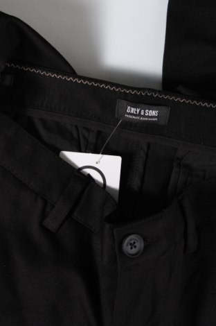 Pantaloni de bărbați Only & Sons, Mărime L, Culoare Negru, Preț 43,88 Lei