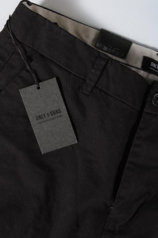 Мъжки панталон Only & Sons, Размер S, Цвят Черен, Цена 9,66 лв.