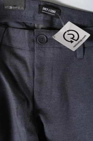 Ανδρικό παντελόνι Only & Sons, Μέγεθος M, Χρώμα Μπλέ, Τιμή 23,71 €