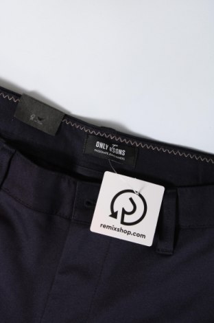 Мъжки панталон Only & Sons, Размер L, Цвят Син, Цена 15,18 лв.