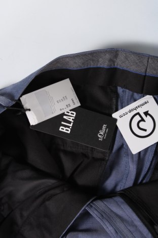 Ανδρικό παντελόνι S.Oliver Black Label, Μέγεθος M, Χρώμα Μπλέ, Τιμή 8,85 €
