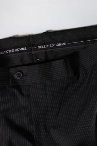 Мъжки панталон Selected Homme, Размер M, Цвят Черен, Цена 6,80 лв.