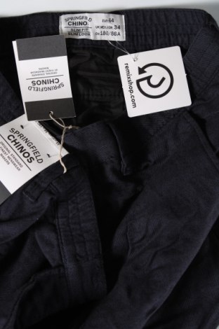 Pánske nohavice  Springfield, Veľkosť M, Farba Modrá, Cena  5,50 €