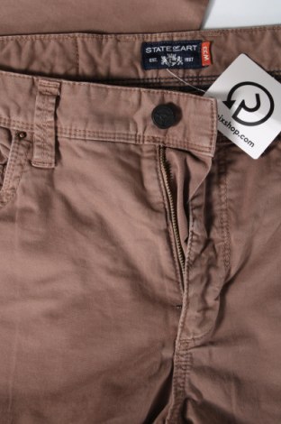 Pantaloni de bărbați State Of Art, Mărime M, Culoare Maro, Preț 28,95 Lei