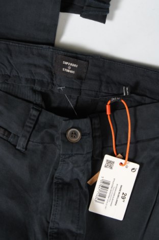 Ανδρικό παντελόνι Superdry, Μέγεθος S, Χρώμα Μπλέ, Τιμή 9,11 €