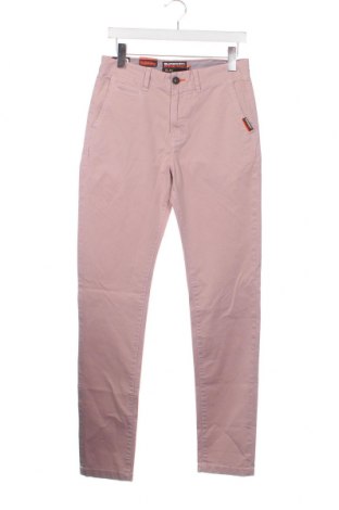 Pánské kalhoty  Superdry, Velikost S, Barva Růžová, Cena  310,00 Kč