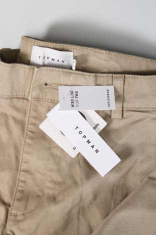 Ανδρικό παντελόνι Topman, Μέγεθος M, Χρώμα  Μπέζ, Τιμή 7,18 €