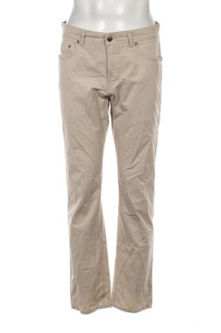 Мъжки панталон Walbusch, Размер L, Цвят Бежов, Цена 11,00 лв.