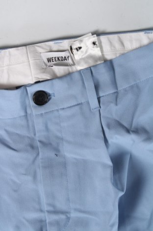 Pantaloni de bărbați Weekday, Mărime S, Culoare Albastru, Preț 21,58 Lei