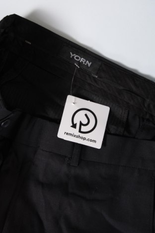 Ανδρικό παντελόνι Yorn, Μέγεθος L, Χρώμα Μαύρο, Τιμή 3,05 €