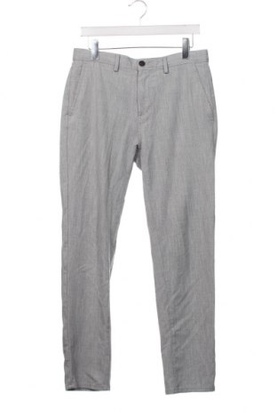 Мъжки панталон Zara, Размер S, Цвят Сив, Цена 14,00 лв.