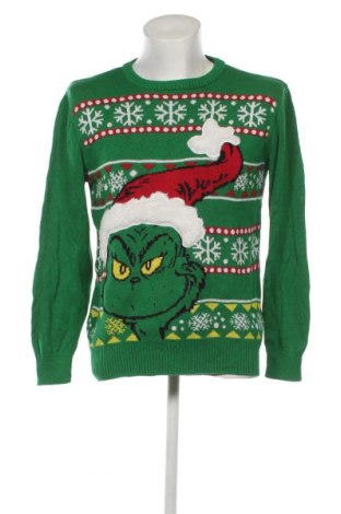 Herrenpullover, Größe M, Farbe Grün, Preis 14,13 €