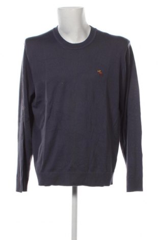 Pulover de bărbați Abercrombie & Fitch, Mărime XXL, Culoare Albastru, Preț 434,21 Lei