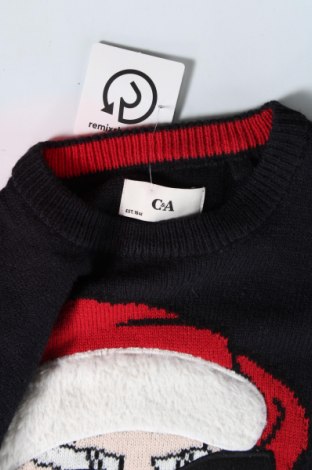 Мъжки пуловер C&A, Размер S, Цвят Сив, Цена 8,70 лв.