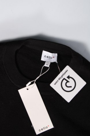 Ανδρικό πουλόβερ Celio, Μέγεθος XS, Χρώμα Μαύρο, Τιμή 5,69 €