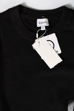 Ανδρικό πουλόβερ Celio, Μέγεθος XS, Χρώμα Μαύρο, Τιμή 23,71 €