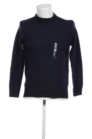 Мъжки пуловер Celio, Размер S, Цвят Син, Цена 46,00 лв.