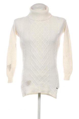 Мъжки пуловер Hollister, Размер S, Цвят Бял, Цена 9,84 лв.