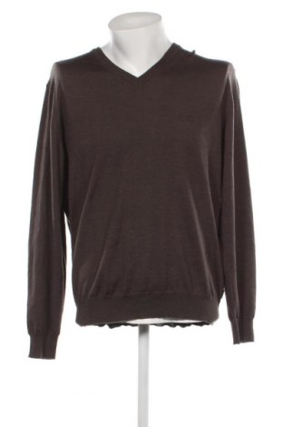 Ανδρικό πουλόβερ Hugo Boss, Μέγεθος XL, Χρώμα Καφέ, Τιμή 45,46 €