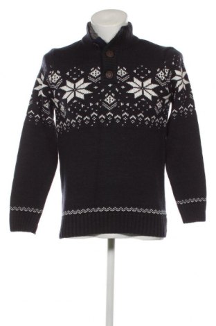 Мъжки пуловер LCW, Размер S, Цвят Син, Цена 21,75 лв.