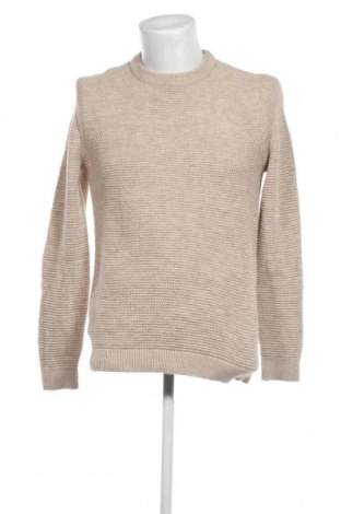 Мъжки пуловер Selected Homme, Размер S, Цвят Бежов, Цена 68,00 лв.
