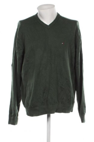 Мъжки пуловер Tommy Hilfiger, Размер XL, Цвят Зелен, Цена 68,00 лв.