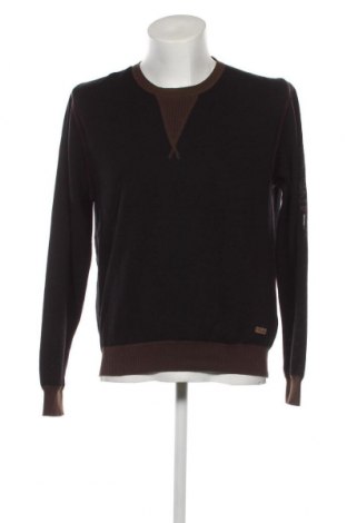 Ανδρικό πουλόβερ Wrangler, Μέγεθος L, Χρώμα Μαύρο, Τιμή 15,35 €
