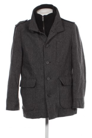Мъжко палто Angelo Litrico, Размер L, Цвят Сив, Цена 107,00 лв.